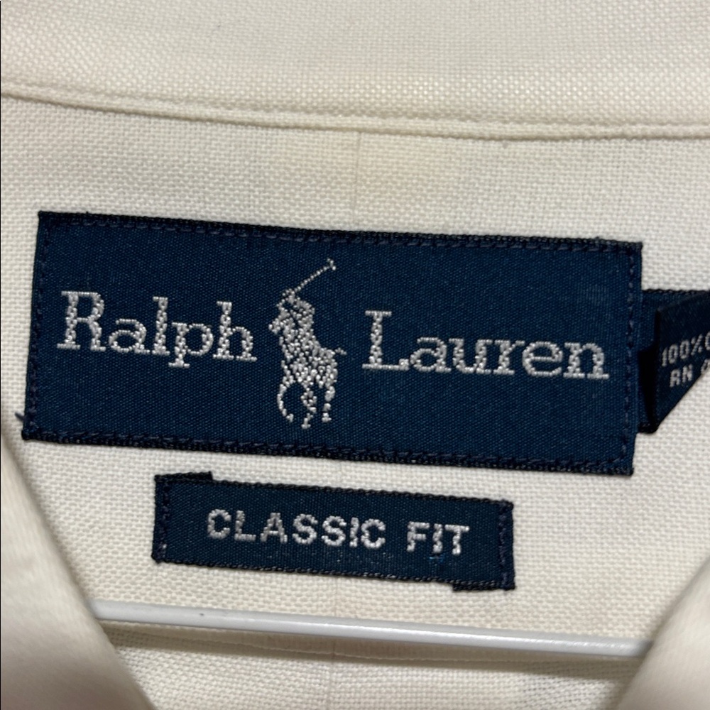 Ralph Lauren White Long-Sleeve Shirt - Picture 2 of 3